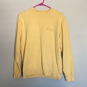 Brandy Melville honey crew neck